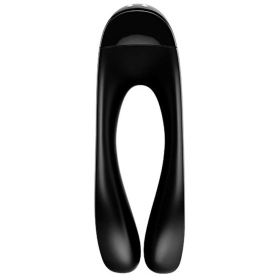 Satisfyer Candy Cane Black Double Çift Stimülasyon Vibratör