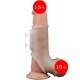 Lovetoy Vibrating Silk Knights Ring with Scrotum Sleeve Penis Kılıfı LV343115