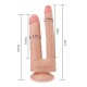 Lovetoy Sliding Skin Hareketli Deri Özellikli Çift Taraflı Realistik Penis LV313001