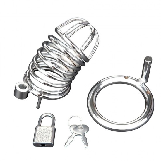 Master Male Chastity Blueline  Metal Penis Kilidi 40 mm