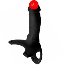 Size Matters Hollow Strap-On İçi Boş Kemerli Penis-Black