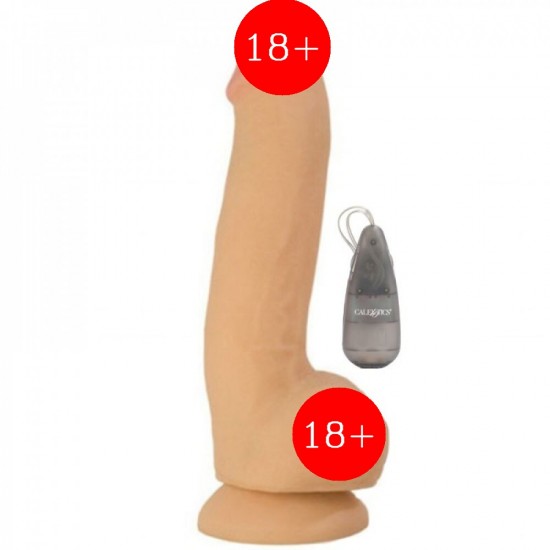 Calexotics Max Vibrating 23.5 cm Titreşimli Realistik Penis