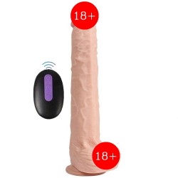 Shequ Vibrating Dildo Series Bart 29 cm Titreşimli Realistik Penis SQ-WBE10038