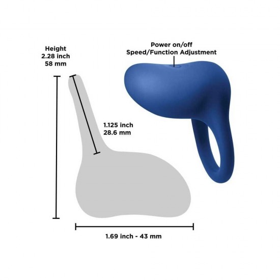 Ns Novelties İnya Regal Rechargeable Şarjlı Penis Halkası