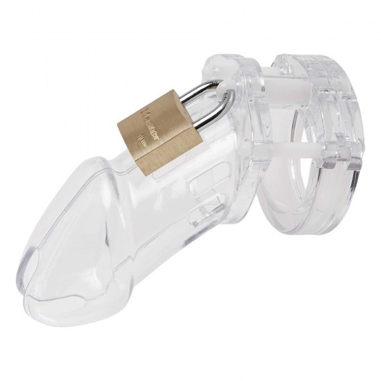 Master Chastity Devices Transparent Plastik Penis Kafesi