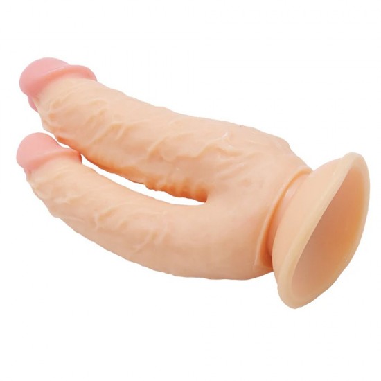 Dildo Series Lifelike G-Spot Anal ve Vajinal Çift Taraflı Realistik Penis