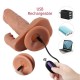 Shequ Dildo Series Austin Sallama Modlu Dual Titreşimli Realistik Penis 21.5 cm SQ-WBC10034-V