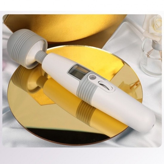 Leten Young Version Professional Massager Isıtmalı Masaj Wand Vibratör-Gray