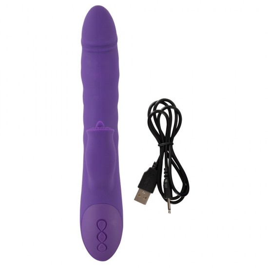 Sweet Smile Thrusting and Rotating Dönebilen ve İleri Geri Rabbit Vibrator