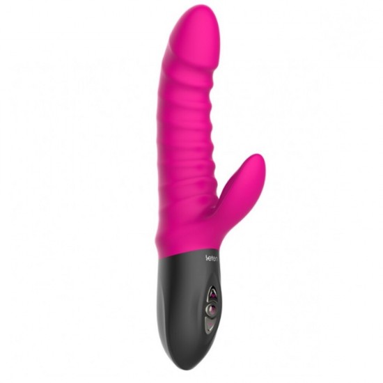 Leten Luxury Thrusting Dildo İleri Hareketli Rabbit Vibrator