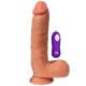 Shequ Adam Ruber Vibrating Dildo 21 cm Titreşimli Realistik Penis SQ-WBC10012-V