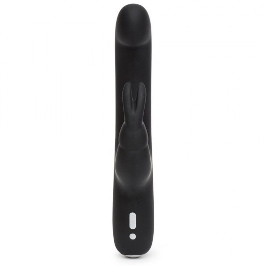 Happy Rabbit Slimline G-Spot Rechargeable Rabbit Vibrator Black