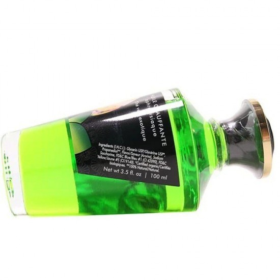 Shunga Aphrodisiac Warming Oil Green Tea 100 ml Istımalı Masaj Yağı