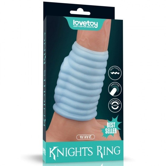 Lovetoy Vibrating Wave Knights Ring Penis Kılıfı LV343124