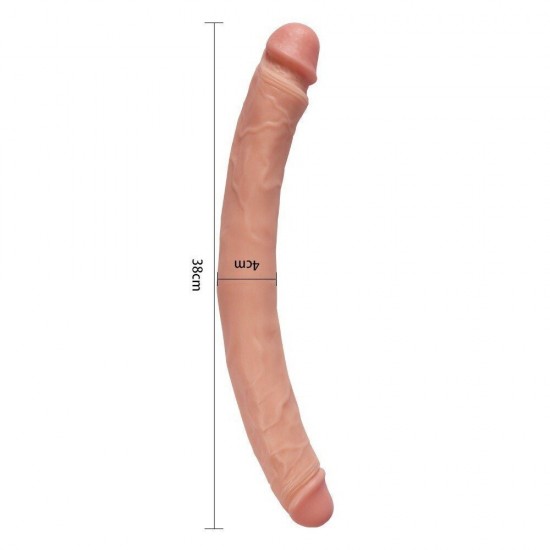 Shequ Grover Large 38 cm Flexible Çift Taraflı Penis XS-WBC10067-L