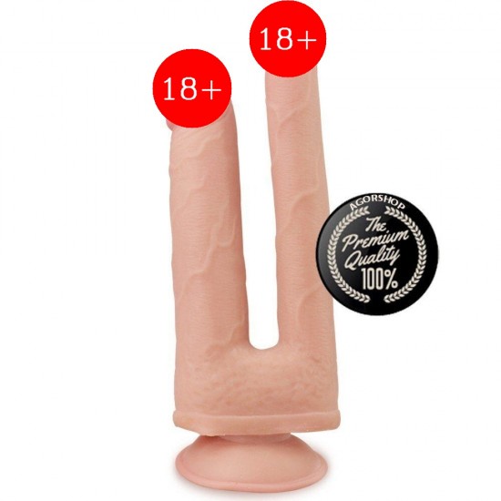 Lovetoy Sliding Skin Hareketli Deri Özellikli Çift Taraflı Realistik Penis LV313001