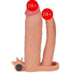 Lovetoy Pleasure X-Tender Çift Taraflı Titreşimli Penis Kılıfı LV314102