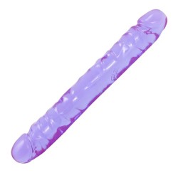 Doc Johnson Crystal Jellies Jr. Dong Dildo Pruple Jel Doku 30 cm Penis