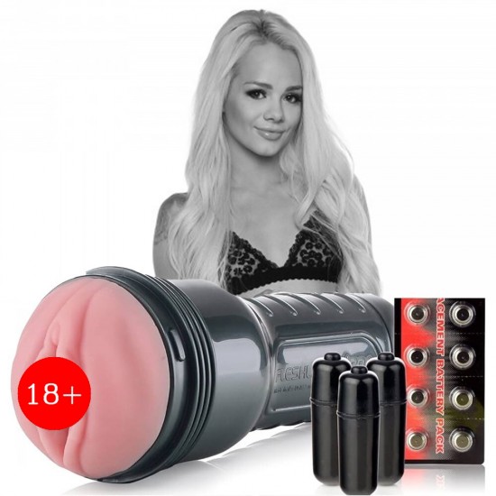 Original Fleshlight Vibro Pink Lady Touch Titreşimli Vajina Masturbator