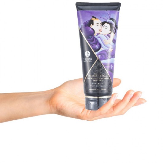 Shunga Kissable Massage Cream Exotic Fruits 200 Ml Masaj Jeli