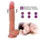 Shequ Harlan Telescopic Dildo İleri Geri Hareketli Realistik Penis SQ-T10015