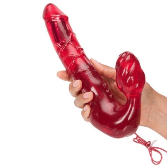 ToyJoy Bend Over Boyfriend Vibrating Strapless Strap-On