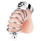 Master Male Chastity Urethral Play Chastity Penis Kafesi 50 mm