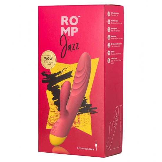 Romp Jaz Flexible 6 Mod Usb Şarjlı Rabbit Vibratör