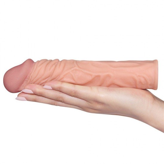 Lovetoy Pleasure X-Tender Realistik Penis Kılıfı LV1052F