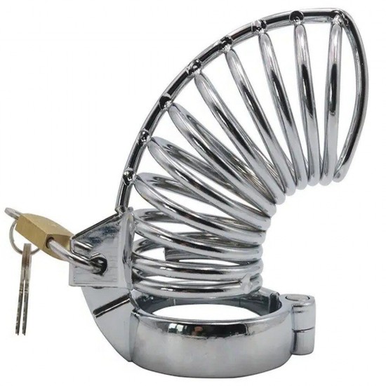 Master Male Chastity Metal Prisoner Cock Cage Penis Kilidi 50 mm