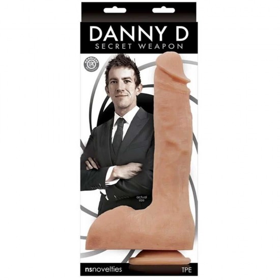 Ns Novelties Signature Cocks Danny D Weapon Dong Amerikan Realistik Penis