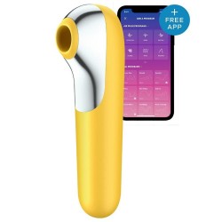 Satisfyer Dual Love Telefon Kontrollü Emiş Güçlü Vibratör