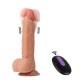 Dildo Series Dean 21 cm 20 Modlu Titreşimli Uzaktan Kumandalı Şarjlı Realistik Penis