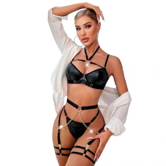 Fantasy Wear Lingerie Dreams Zincirli Jartiyer Takım