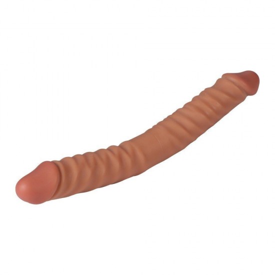 Shequ Richard 34 cm Flexible Çift Taraflı Realistik Penis XS-WBC10073