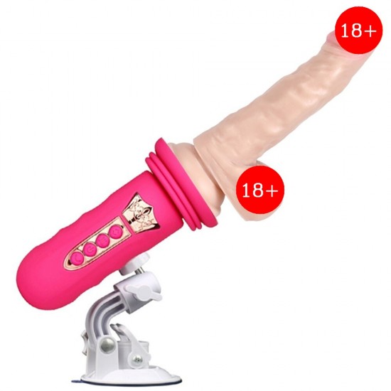 The Sex Machine With Dildo Realistik Penis Uyumlu Sex Makinesi