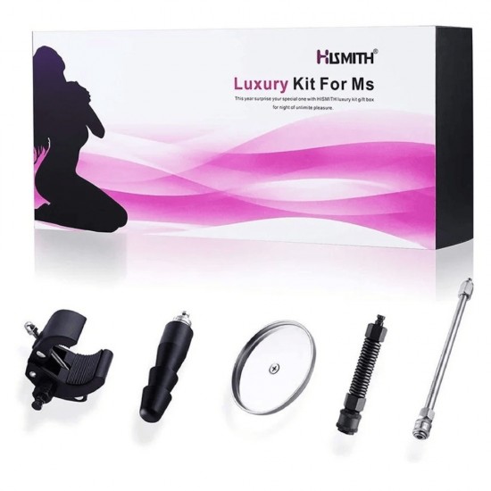 Hismith Luxury Kit Kliclok Attachments Bundle For Her Seks Makinesi Seti