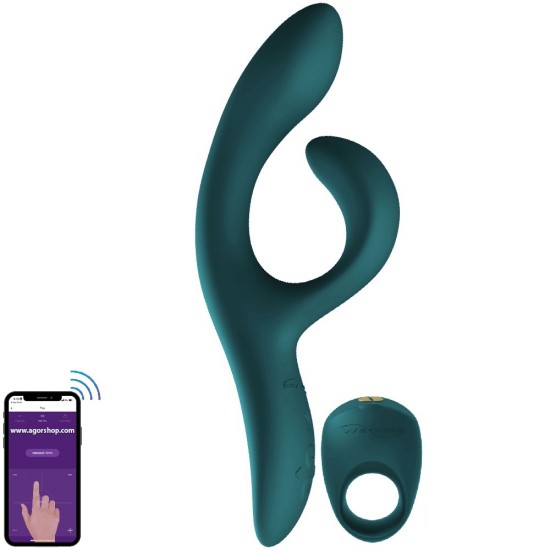 We-Vibe With Nova 2 Vibrator & Pivot Cock Ring Date Night Set