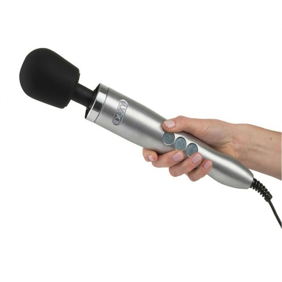 Doxy Die Cast Wand Massager Gray Elektrikli Masaj Wand Vibratör