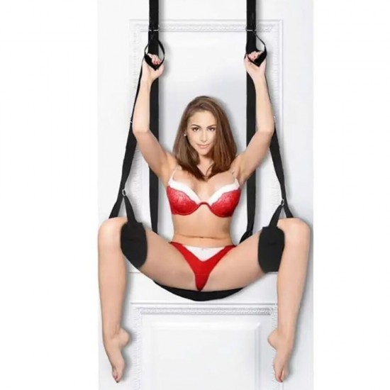 Fetish Fantasy Series Sentetik Deri Deluxe Trainer Door Cuffs Kapı Kelepçesi