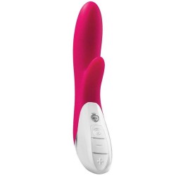 Mystim Danny Divido Rabbit Vibrator-Naughty Pink