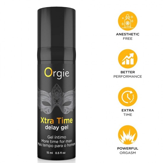 Orgie Xtra Time Delay Gel 15 ml For Men Jel