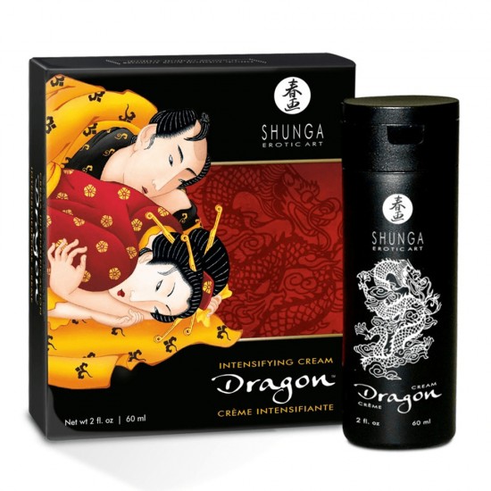 Shunga Dragon Virility Cream 60 Ml. Stimülasyon Çiftlere Özel Krem