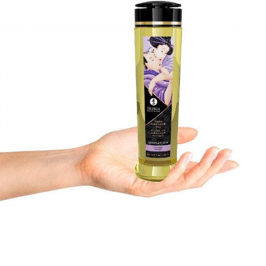 Shunga Erotic Massage Oil 240 Ml Lavender Aromalı Masaj Yağı