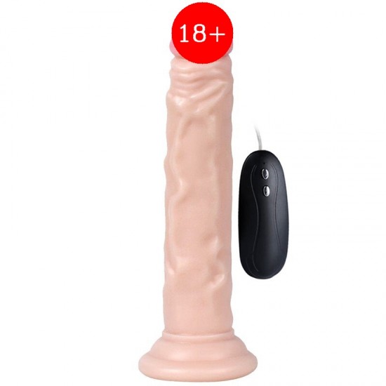 Dildo Series Naturo 18.5 cm Titreşimli Realistik Penis XS-WBC10024