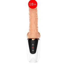 Dibe Sex Massager Sex Machine Isıtmalı İleri Geri Vibratör