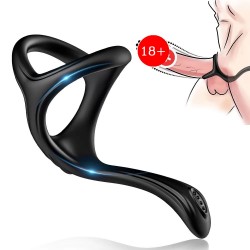 Erotica Toys Perine Line Titreşimsiz Silikon Penis Halkası