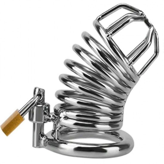 Master Male Chastity Blueline  Metal Penis Kilidi 40 mm