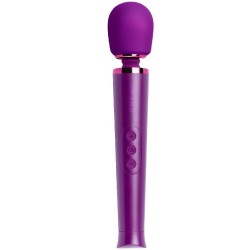 Le Wand Petite Rechargeable Vibrating Body Massager Masaj Wand Vibratör-Cherry