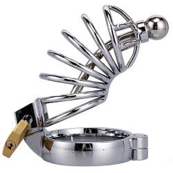 Master Male Chastity Urethral Play Chastity Penis Kafesi 45 mm